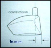 conventional driver face progression