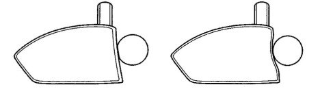 coefficient of restitution face deflection